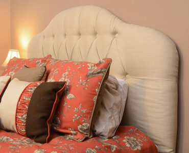 Window Works Studio master bedroom bedding